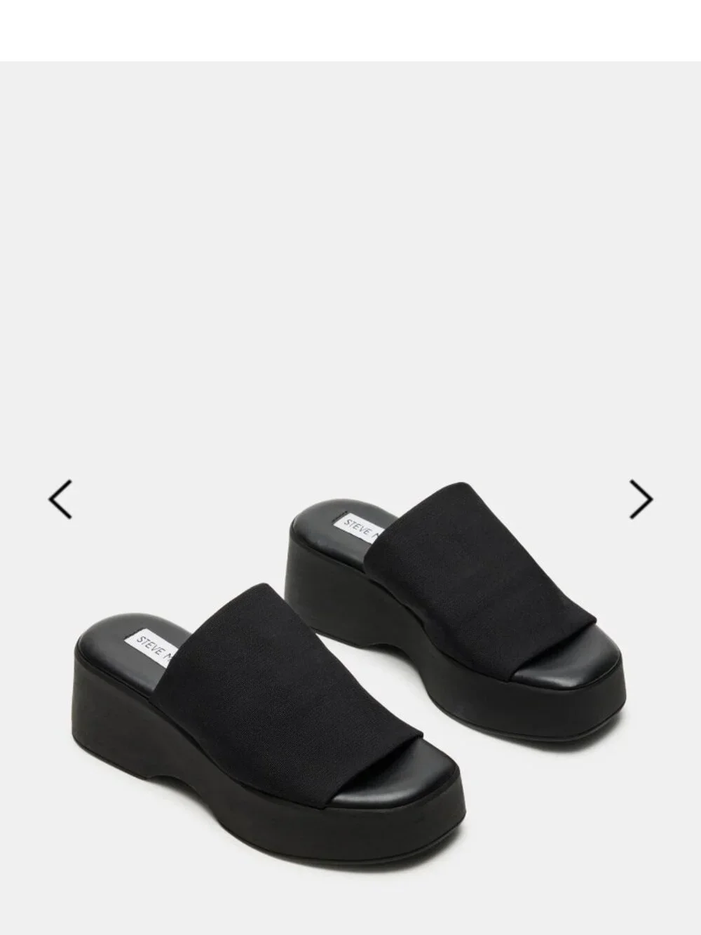 Steve Madden - Slinky30 Platform - Black - 10